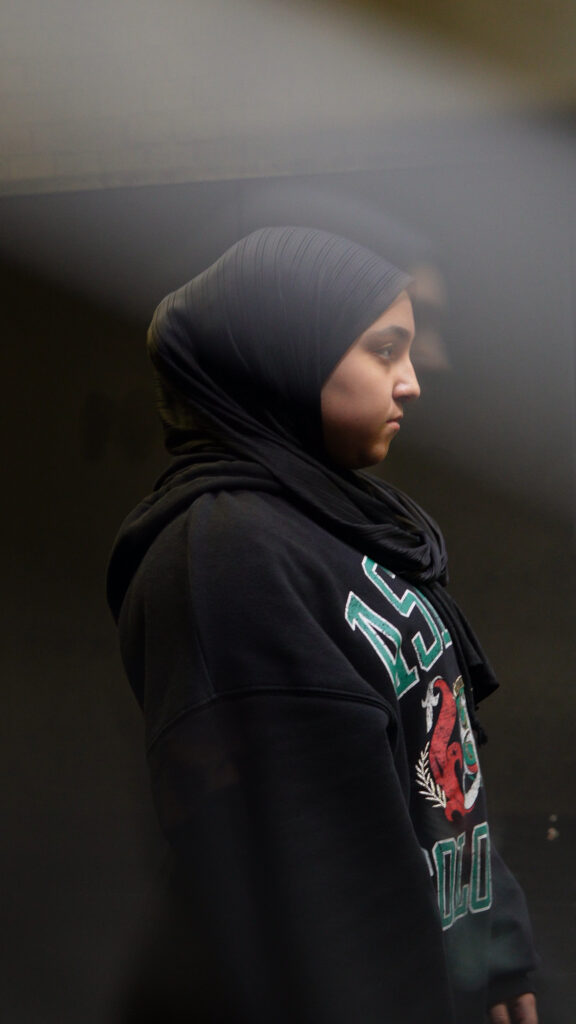 weerbaarheid voor meisjes met vrouwelijke lesgeefsters bij SANDO