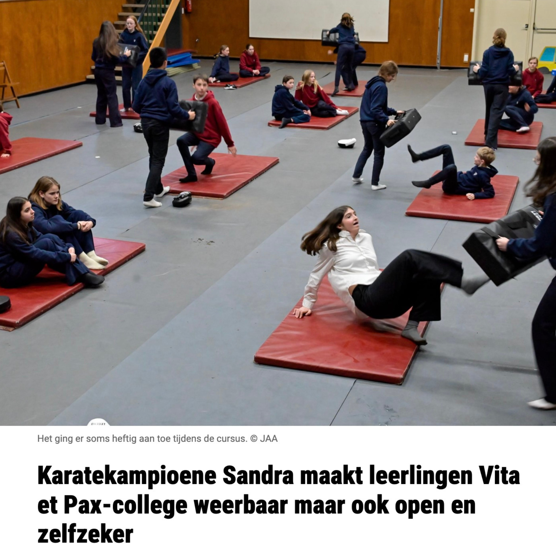 SANDO bij Vita et Pax College
