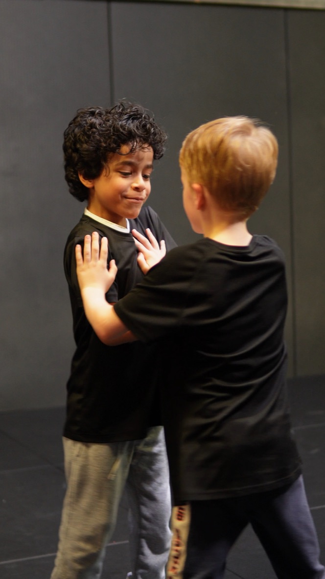 warrior kids training bij SANDO