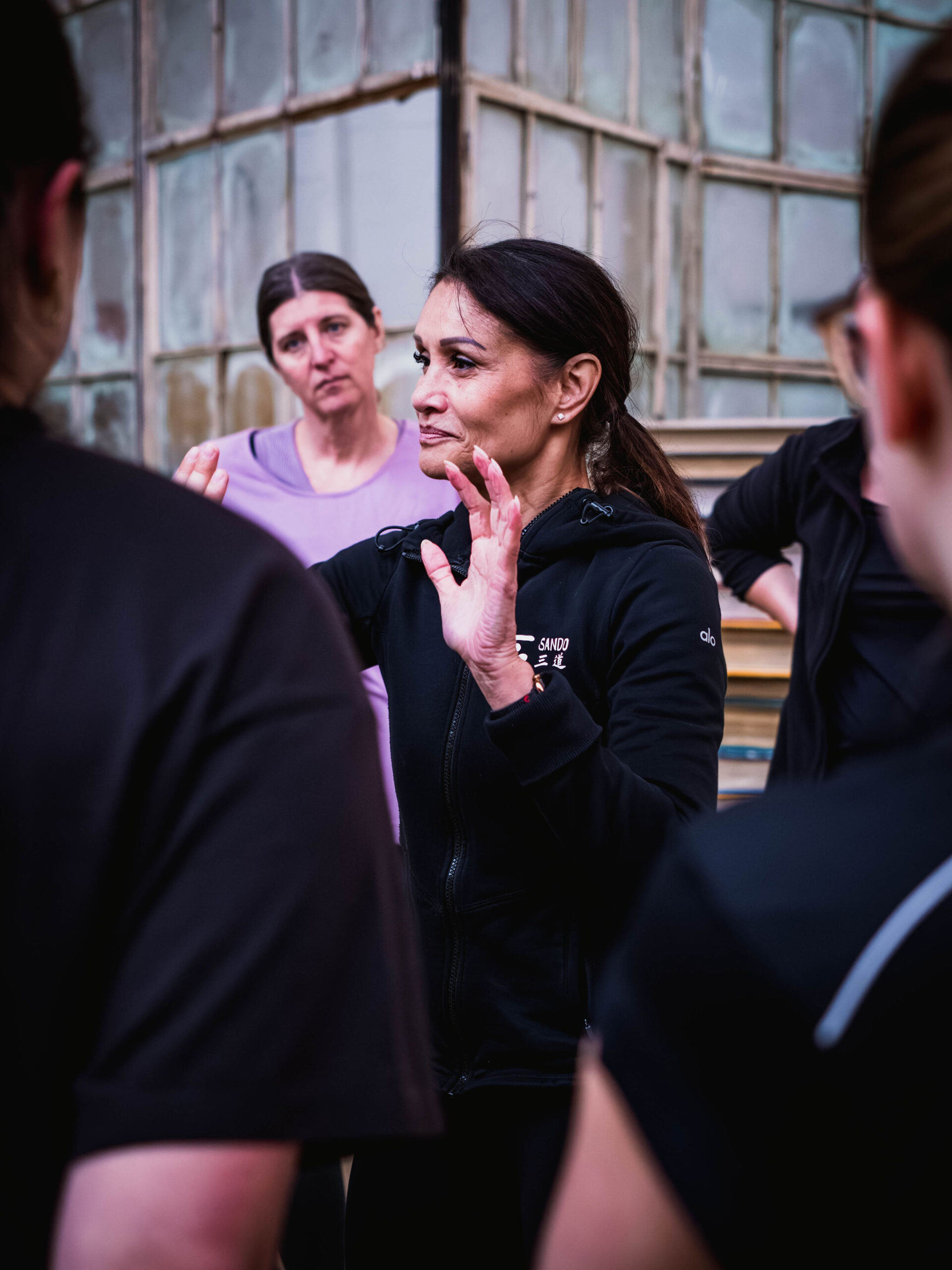 zelfverdediging voor vrouwen bij SANDO