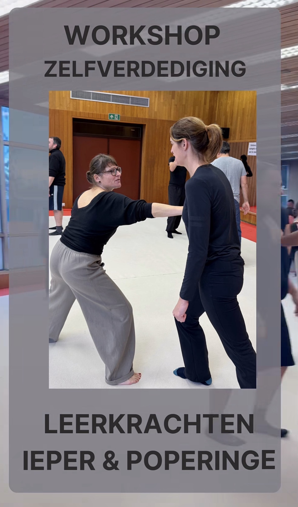 reel workshop leerkrachten bij SANDO