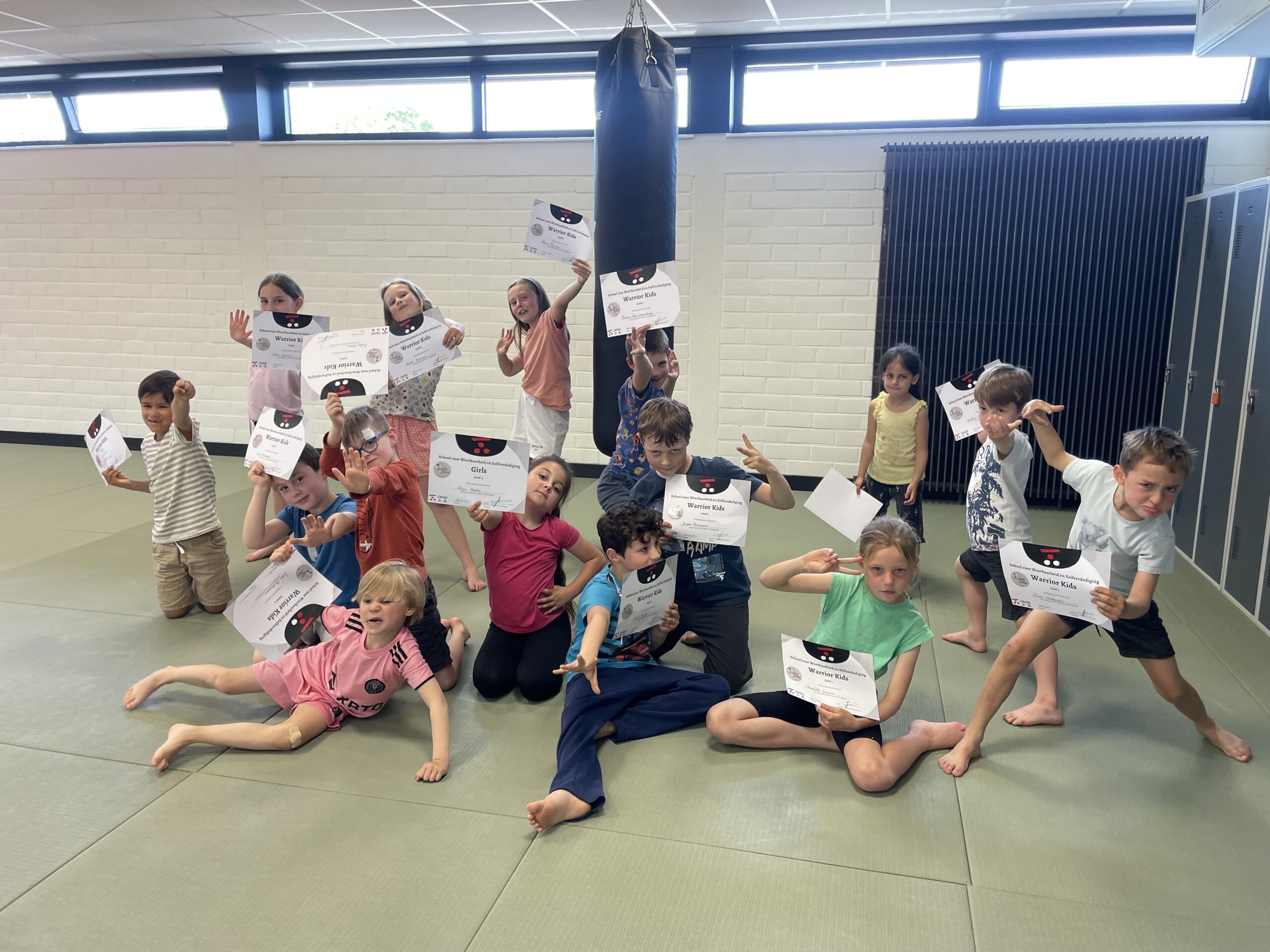 Plezier en zelfvertrouwen tijdens SANDO Warrior Kids