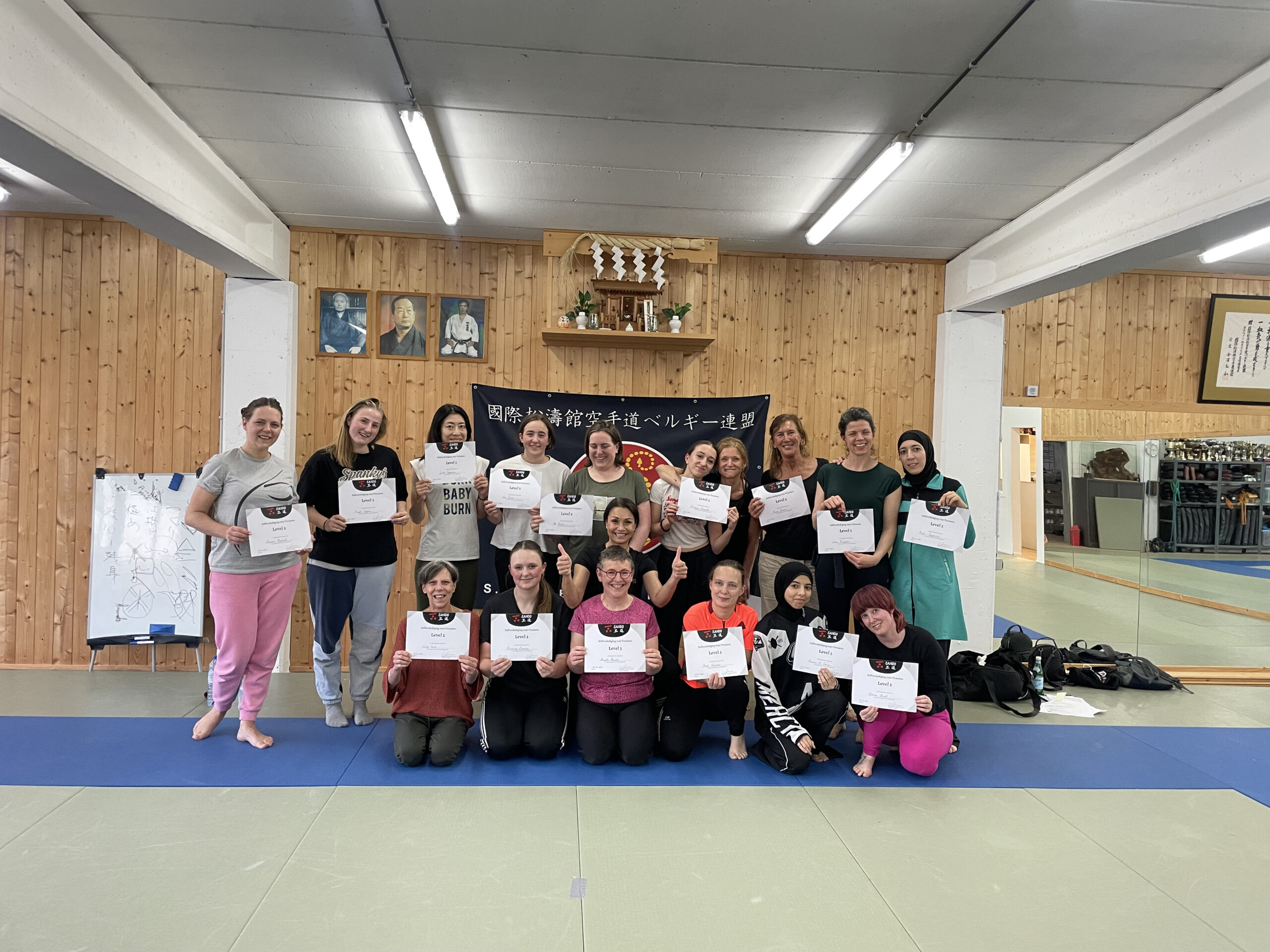 Zelfverdediging vrouwen locaties SANDO