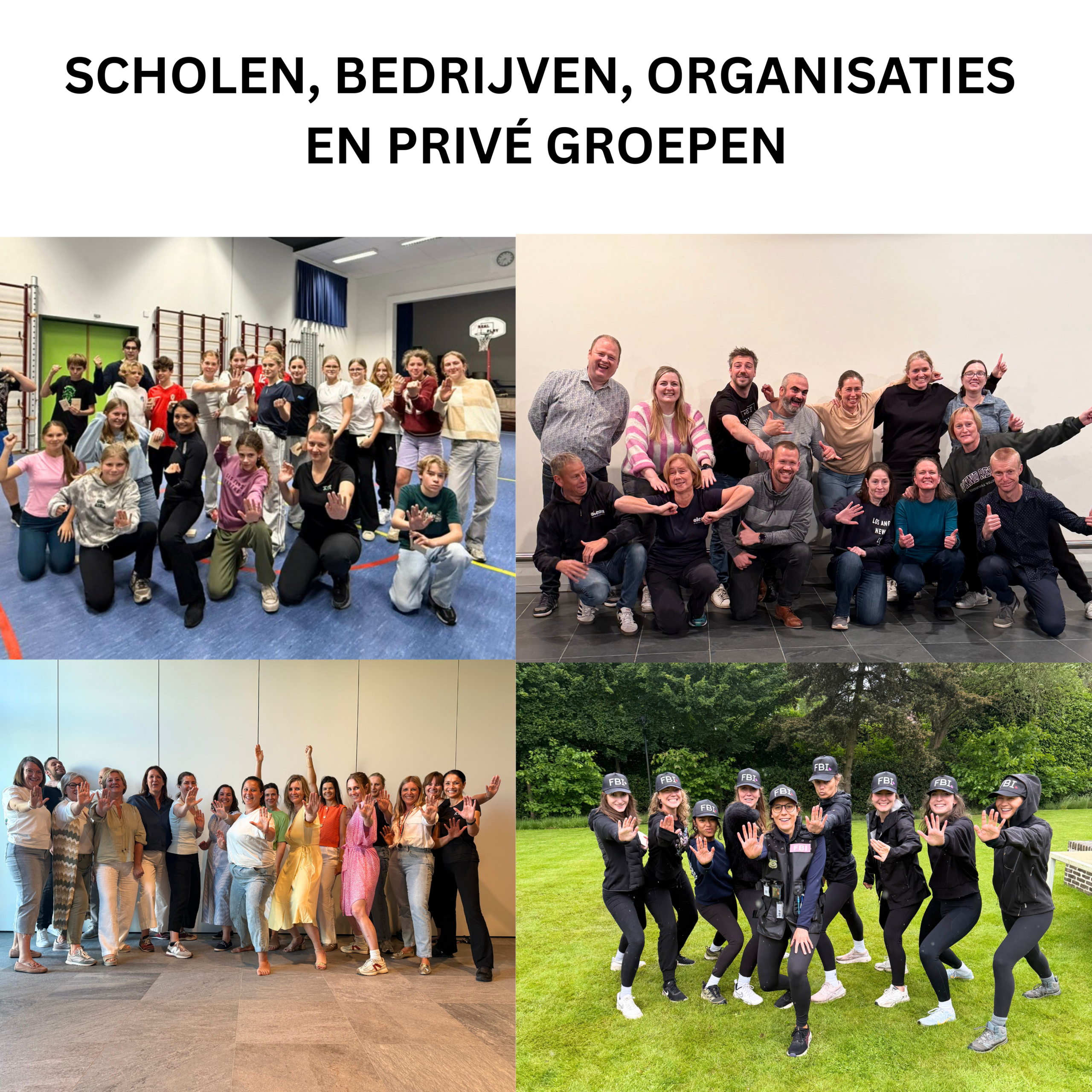 SANDO workshops voor scholen bedrijven organisaties en privégroepen