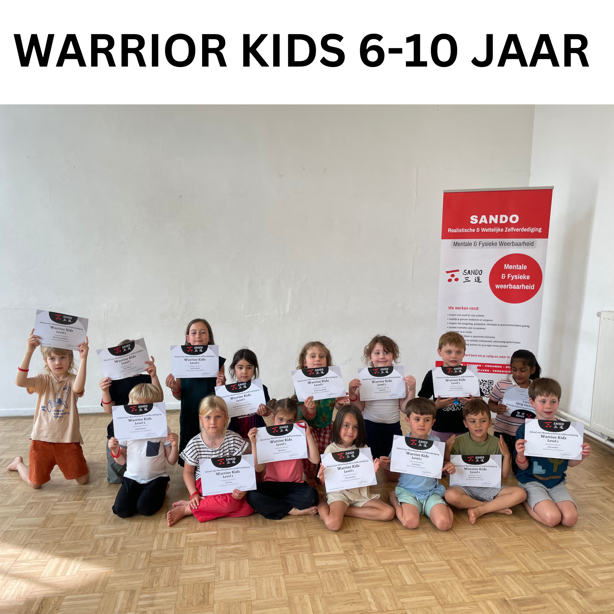 SANDO Warrior Kids 6 tot 9 jaar