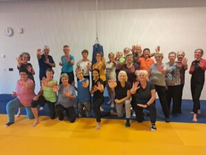 senioren leren grenzen aangeven met stem en houding