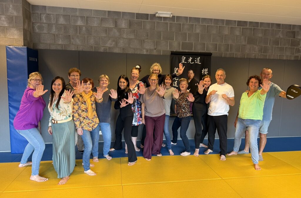 Senioren tijdens workshop in Hulshout