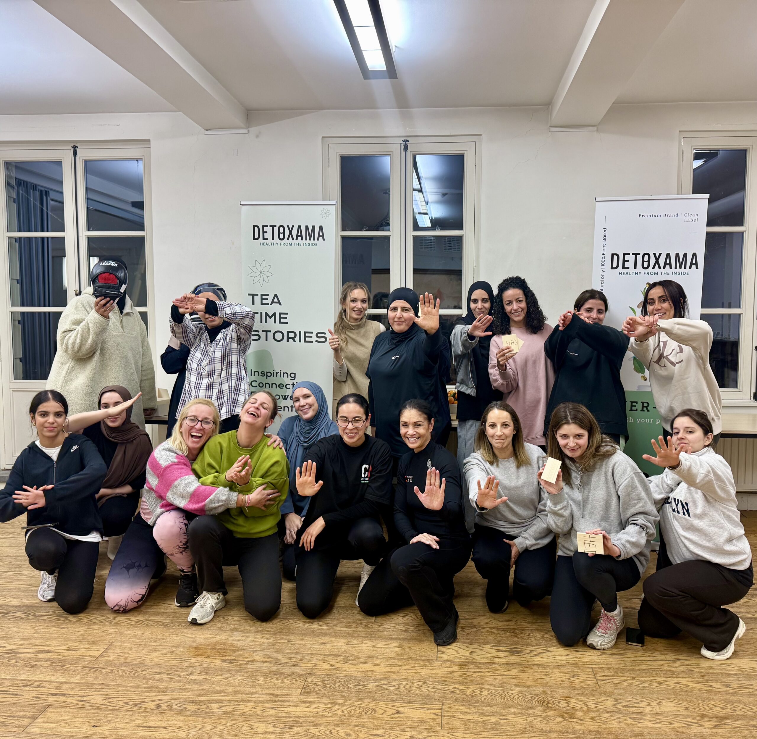 Diverse groep deelnemers tijdens een SANDO workshop