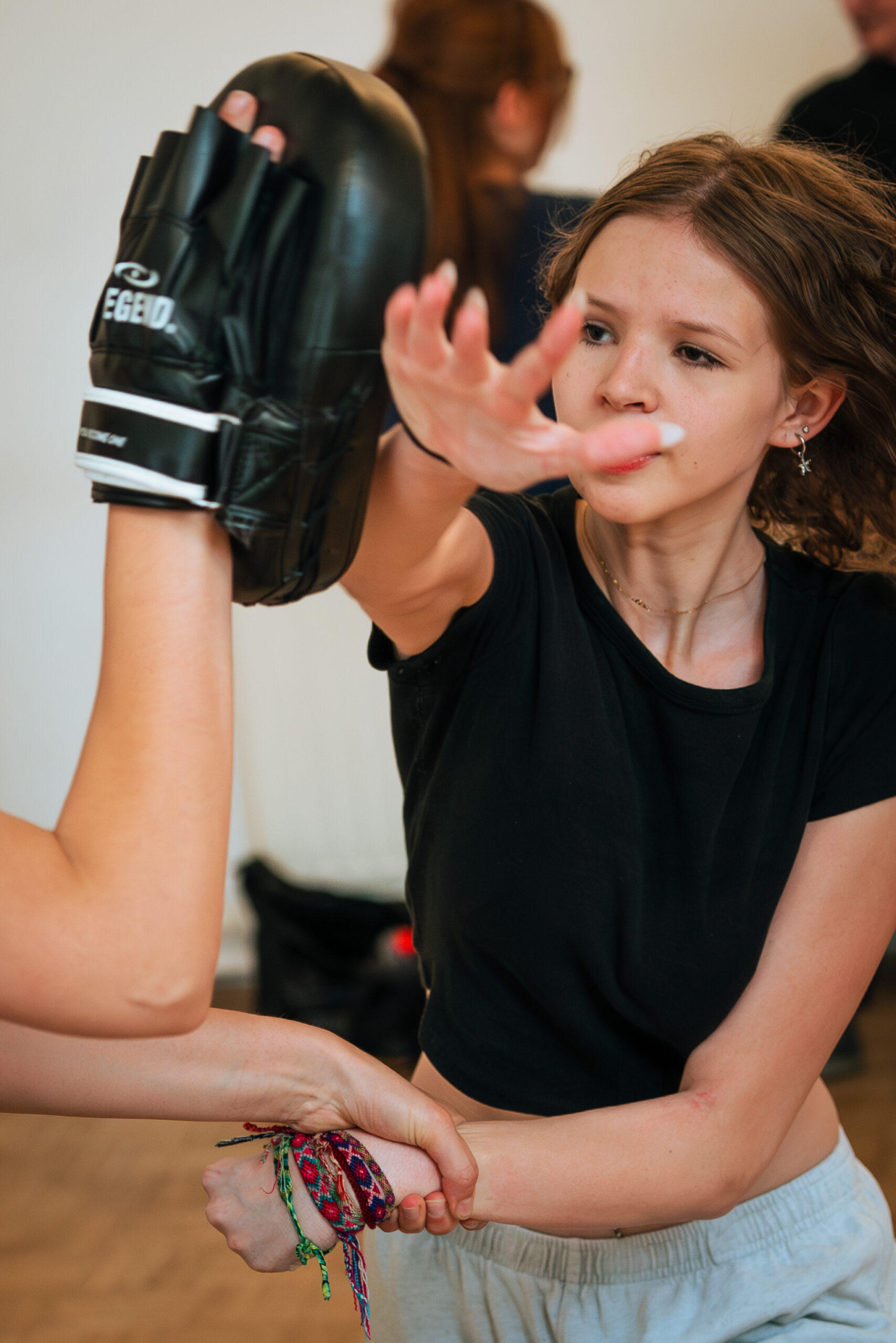 Vrouwen leren grenzen aangeven bij SANDO